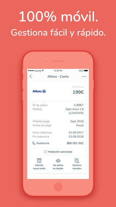 How to cancel & delete Coverfy - Tu app de seguros from iphone & ipad 4