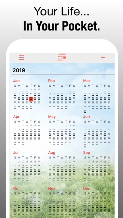 PocketLife Calendar screenshot-9