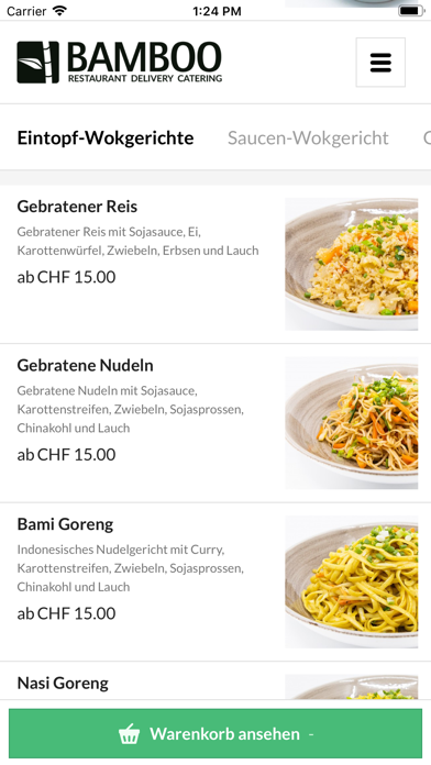 Bamboo Delivery – Foodkurier screenshot 2