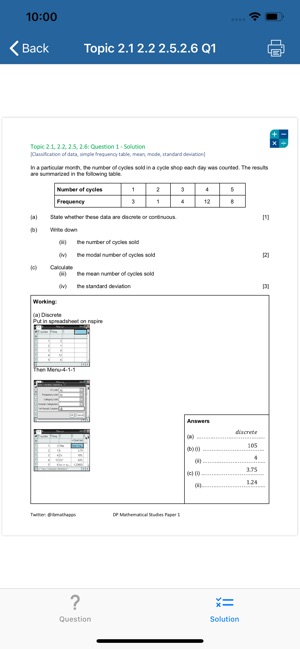 DP Math Studies P1 Practice(圖4)-速報App