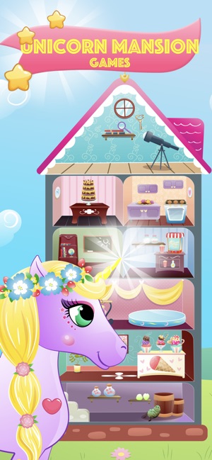 Pony unicorn games for kids(圖1)-速報App