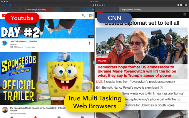 Multi Web View: Split Screen(圖1)-速報App