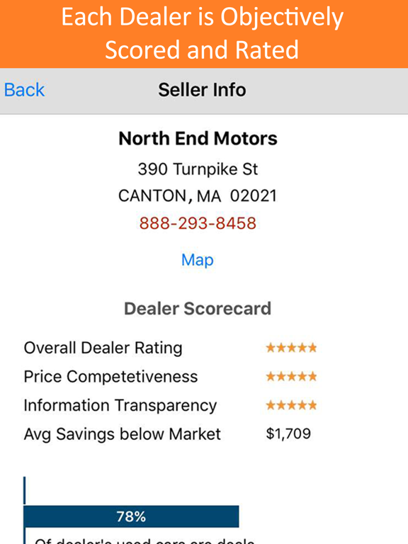 Used Car Search Pro by iSeeCars – Find 4 Million Local Cars for Sale Ranked by Best Deals & Price screenshot