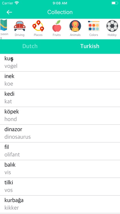 Dutch-Turkish Dictionary