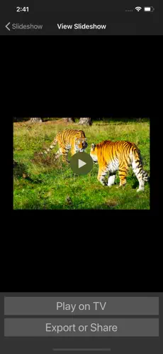 Captura 2 SlideFlow - Slideshow on TV iphone