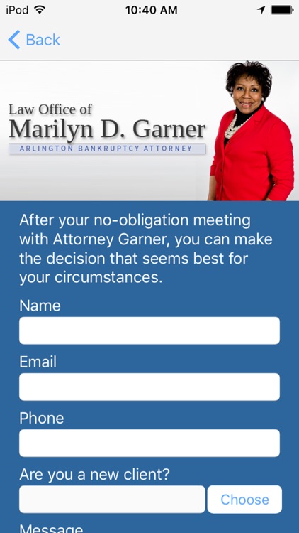 MD Garner Law App