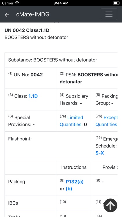 cMate-IMDG Code screenshot-4