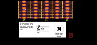 Immagine dello schermo 3 Las Notas de la Guitarra iphone