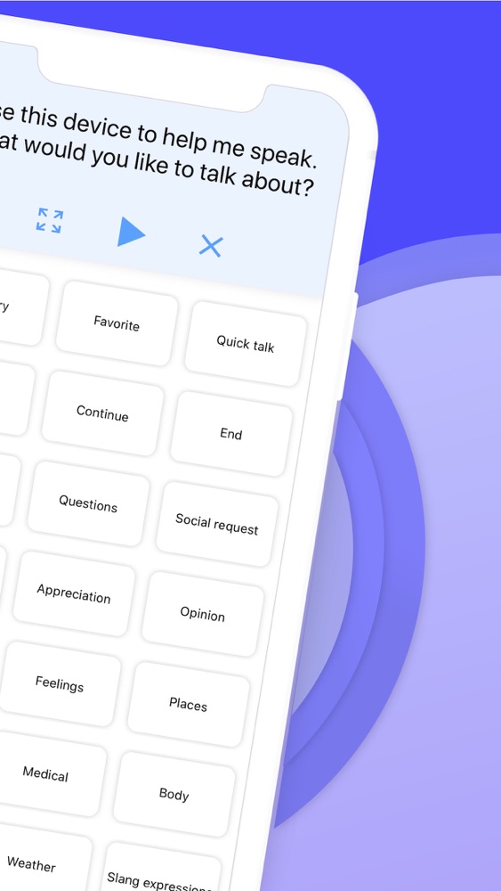 Type and speak Textbased AAC App for iPhone Free Download Type and speak Textbased AAC for