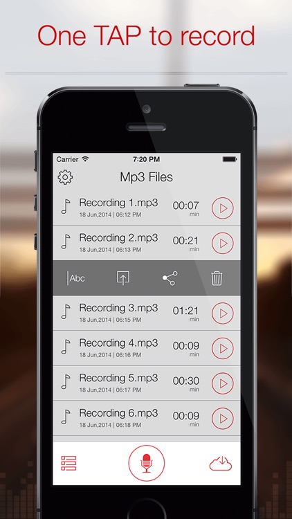 Mp3 Recorder Pro: Notes,Memos screenshot-1