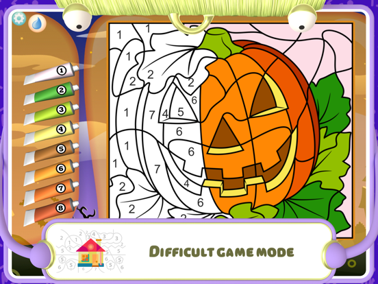 Color by Numbers - Halloween screenshot 4