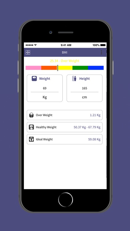 BMI, Weight, Calories  Tracker screenshot-3