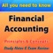 Get +2400 accounting & financial Terms, Concepts, Study notes, exam quizzes & practice cases and Prepare and Pass any financial accounting Exam easily and guarantee the highest score