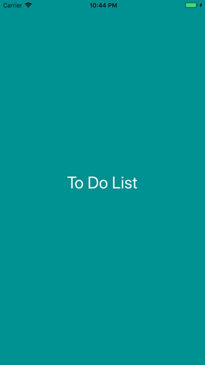 NewToDo List