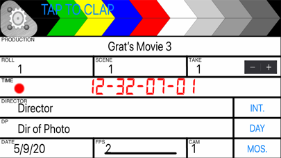 How to cancel & delete Grat's Film Slate/Clapboard from iphone & ipad 1