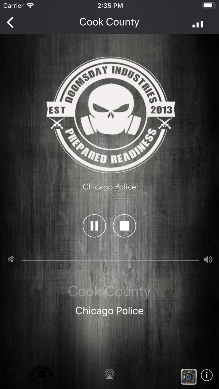 Doomsday Radio Police Scanner