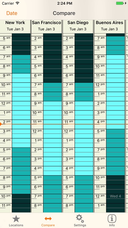ZoneTrekker - World Clock