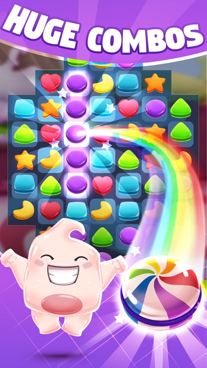 Gummy Dash Match 3 Puzzle Game