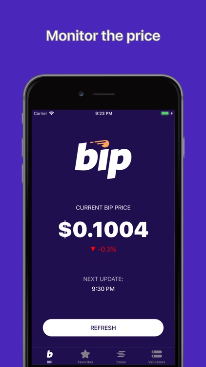 BIP Rate: Minter coins value