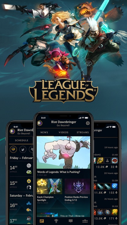 League of Legends Friends