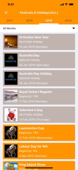 Calendar2U: Australia Calendar(圖3)-速報App