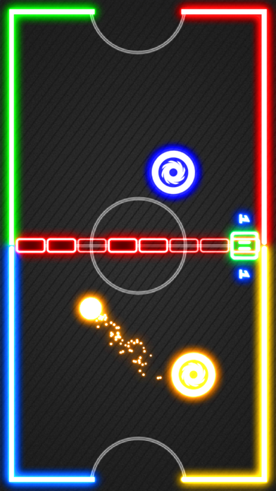 Hockey Glow: 2 Players screenshot 4