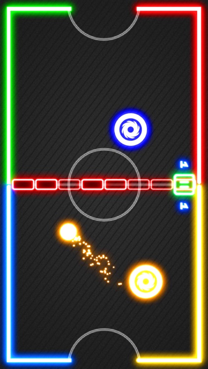 Hockey Glow: 2 Players screenshot-3