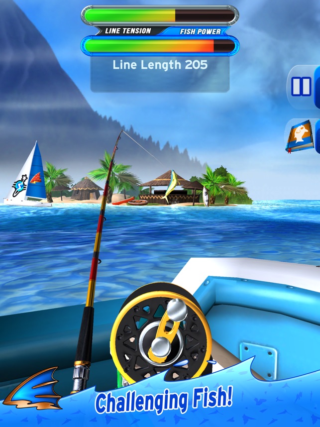 ‎Flick Fishing Screenshot