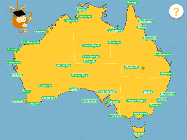 Australia Cities Map Quiz(圖3)-速報App