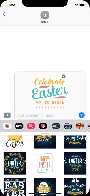 Happy Easter Stickers HD(圖3)-速報App