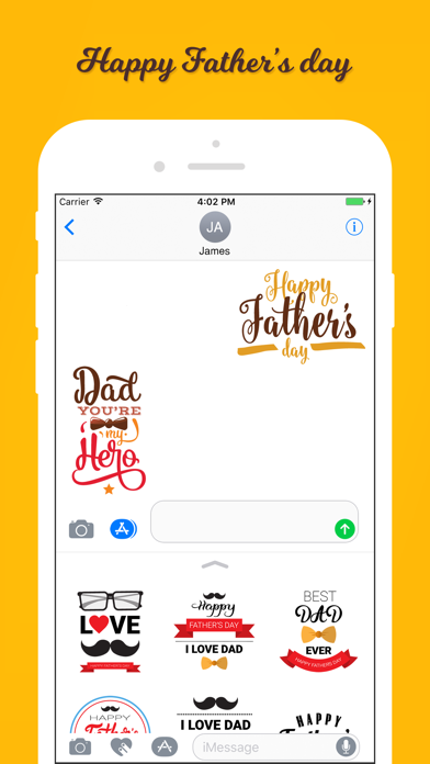 Funny Father's Day Stickers screenshot 4