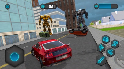 Ninja Robot Transform Mad War screenshot 2