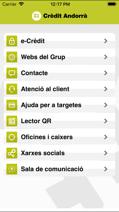 How to cancel & delete Crèdit Andorrà from iphone & ipad 1