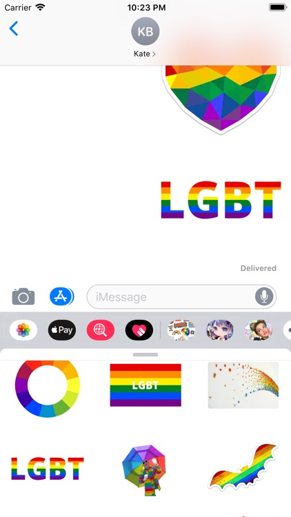 Gay Pride LGBT Rainbow by