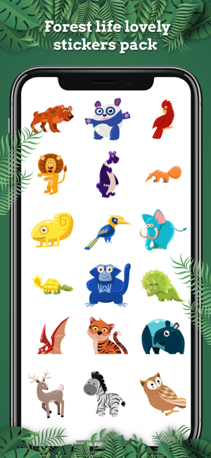 Forest Life Lovely Stickers(圖1)-速報App