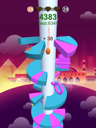 Captura 4 Hop Ball-Bounce On Stack Tower iphone