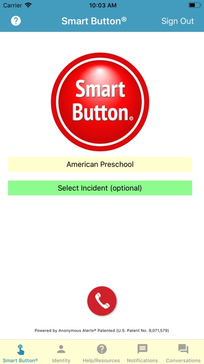 Smart Button® Panic Button