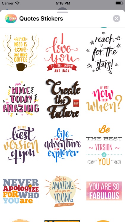 Quotes: Motivational Stickers screenshot-6