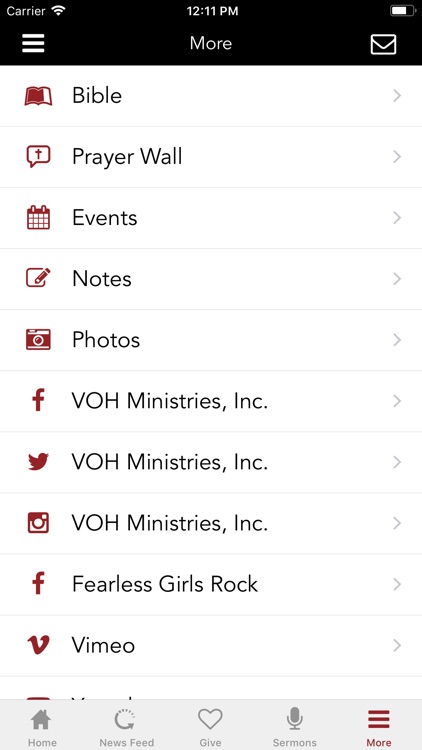 VOH Ministries Inc