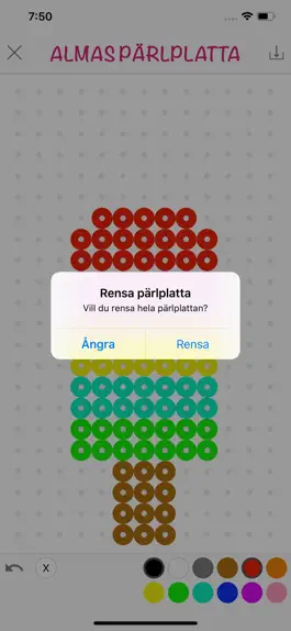 Game screenshot Almas Pärlplatta apk