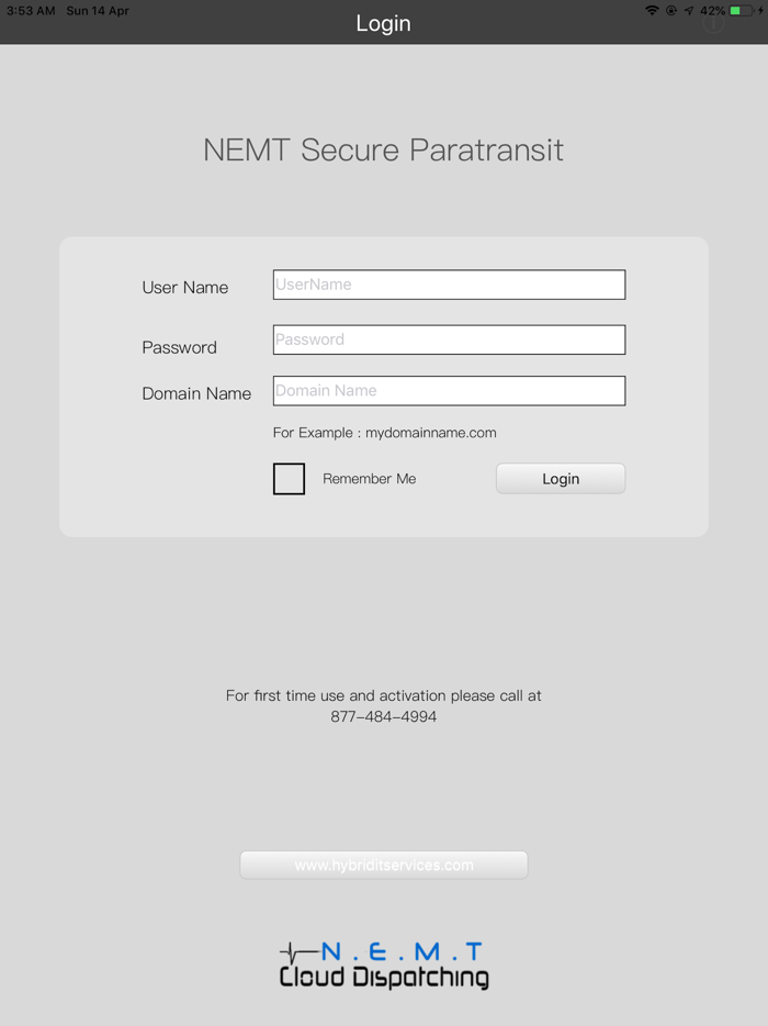 NEMT Secure Paratransit