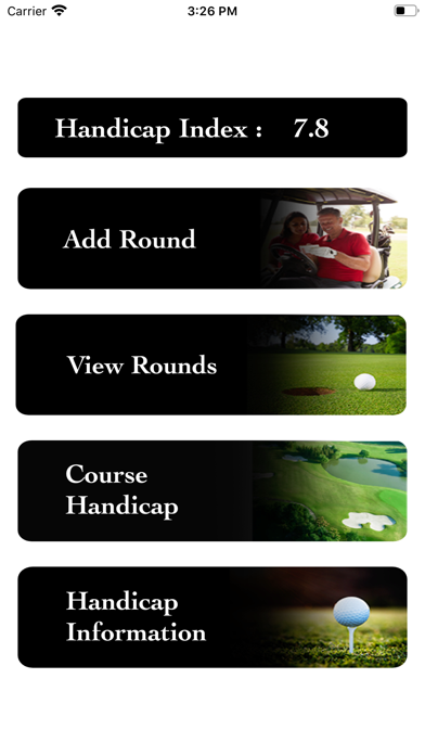 Golf Handicap Calculator by WGのおすすめ画像1