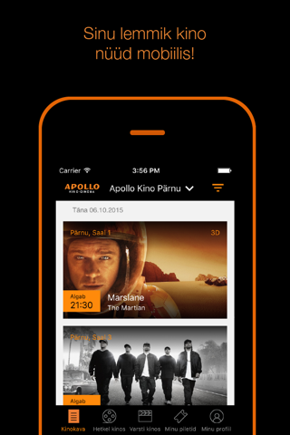 Apollo Kino Eesti screenshot 2