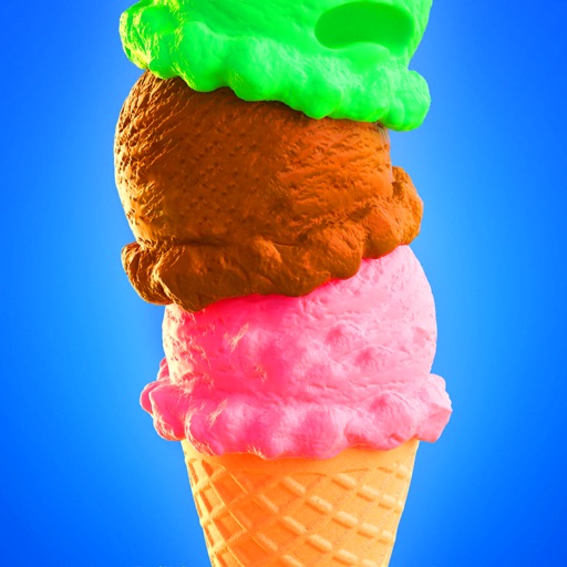 Perfect Ice Cream 3D - Roll it Icon