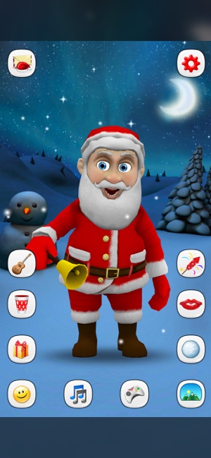 Papa Noel Qui Parle Dans L App Store