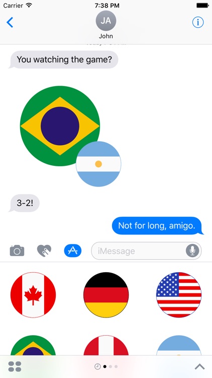 World Stickers for iMessage