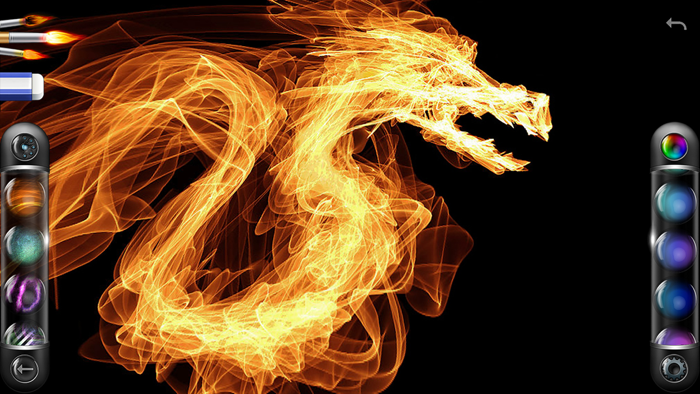 Flame Painter for iPhone