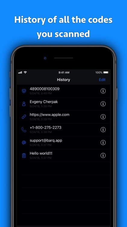 QR + BarCode Scanner screenshot-3