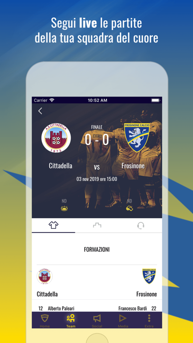 Frosinone Calcio Official Appのおすすめ画像3