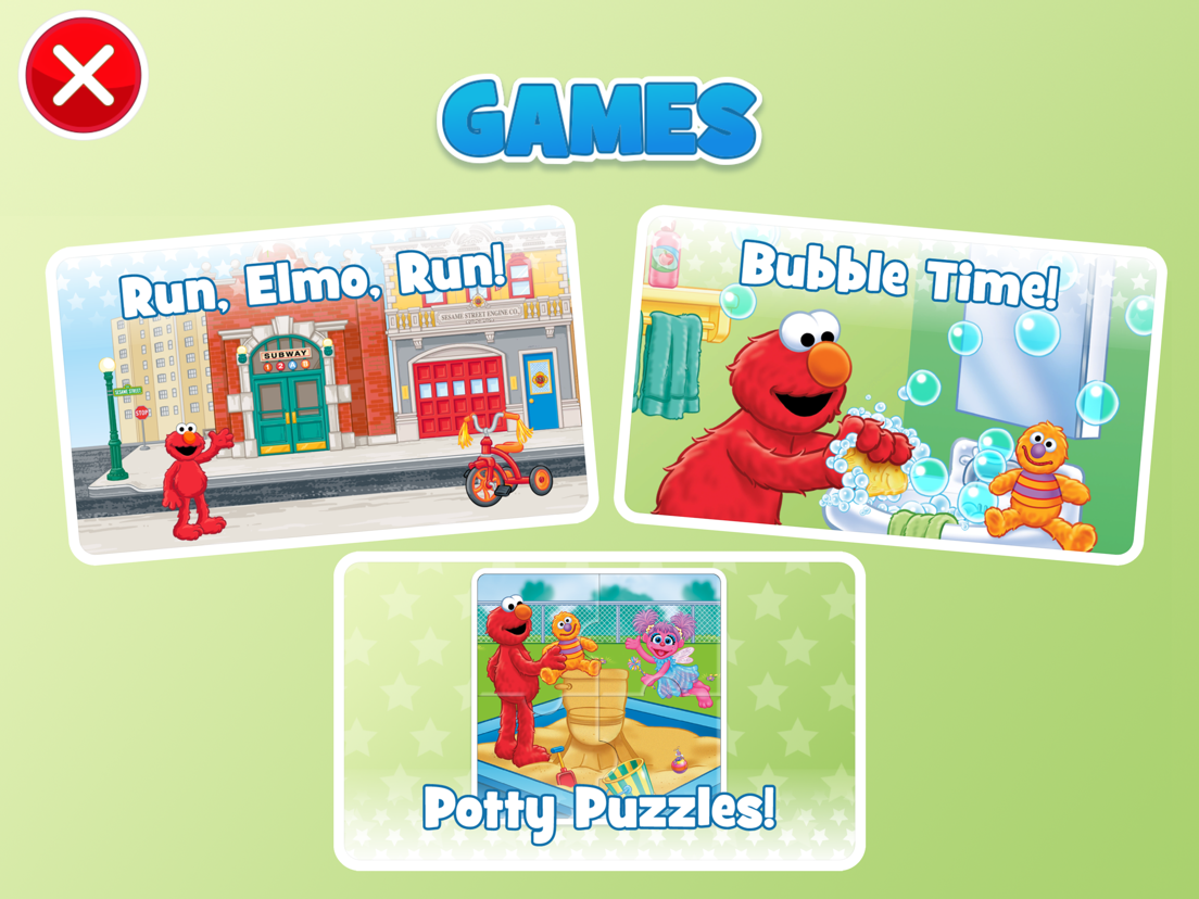 Potty Time with Elmo App voor iPhone, iPad en iPod touch AppWereld